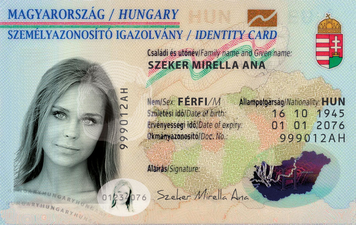 Węgierski Dowód Osobisty